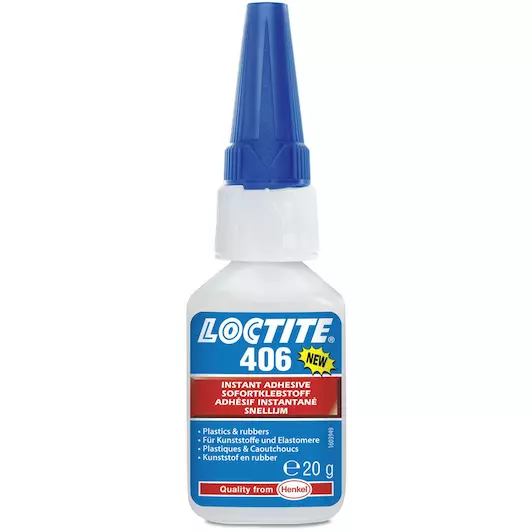 LOCTITE 406 SNELLIJM KUNSTSTOFFEN EN RUBBER 20G REF:A0630475