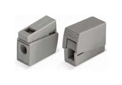 EASY LINK CONN. 1 POL. 0.75-2.5-GRIJS 100ST WEDI