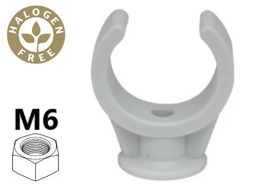 VORKKLEM-ENKEL-GRIJS NYLON 20-22MM 50ST WEDI