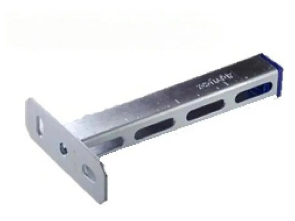 WANDCONSOLE-RAIL PERFO 27X18X1.2 L200MM VZ REF:IVV