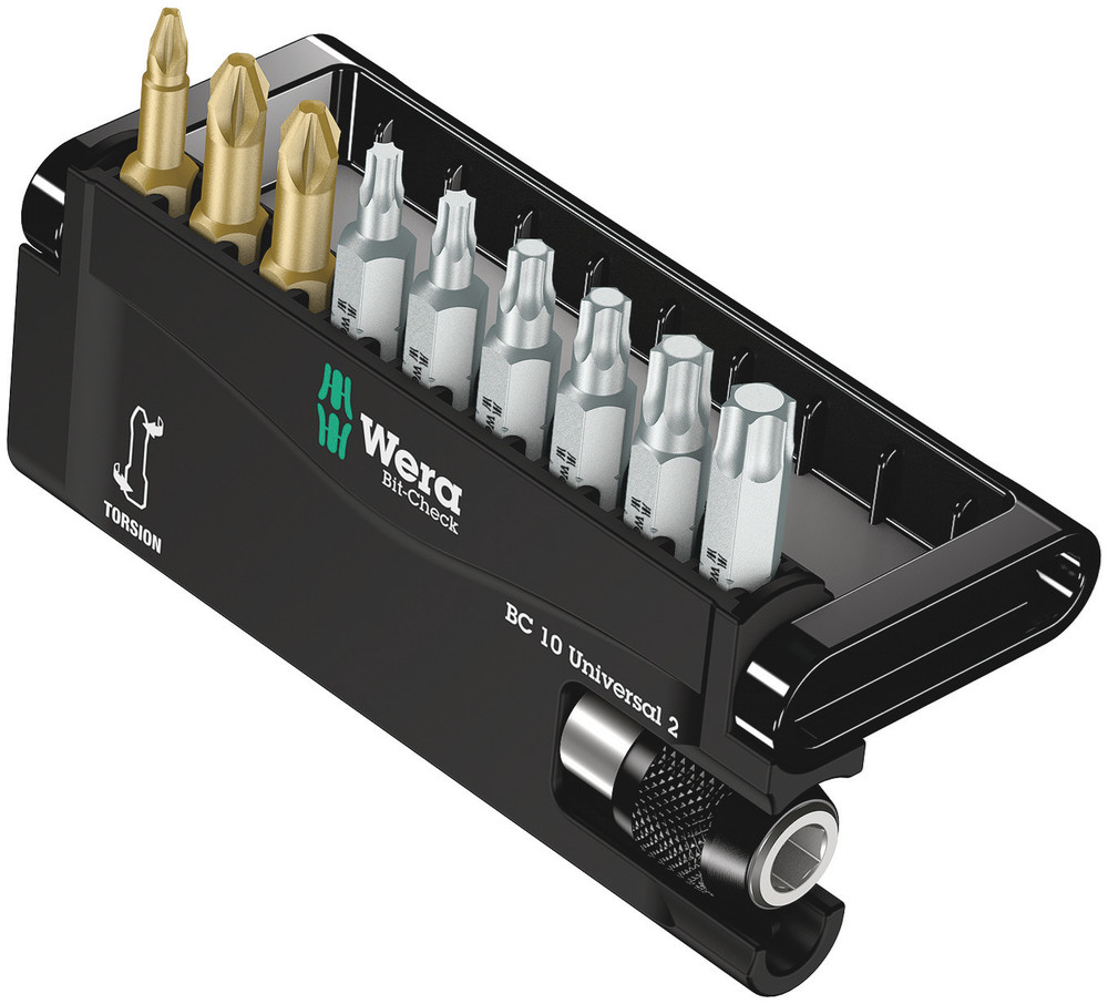 8155/67-9 BIT-CHECK PZ+TORX REF:134200 WERA