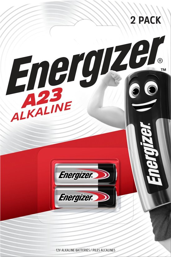 BATTERIJ ENERGIZER LR 12V 2ST REF:2/E23A ENERGIZE