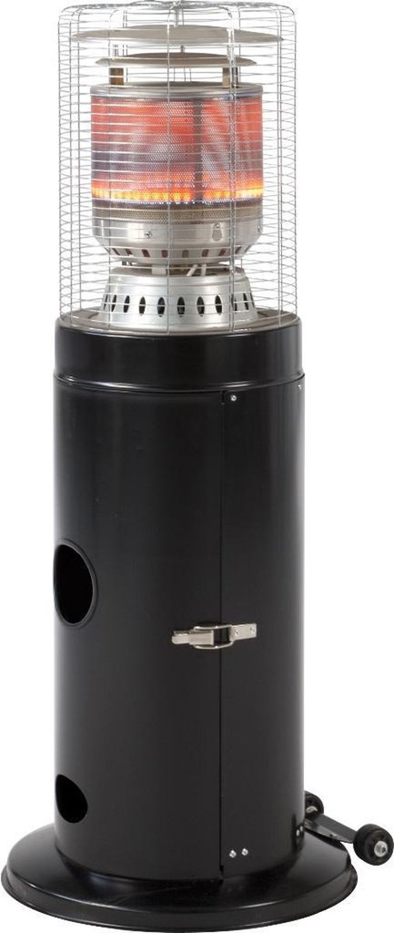 TERRASVERWARMER LOUNGE ZWART GELAKT REF:TV600 GALICO