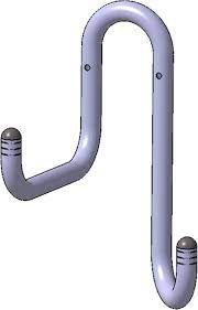 TUBE MET 2 HAKEN DIAM. 20MM LENGTE 300MM REF:ZMF124G MOTTEZ