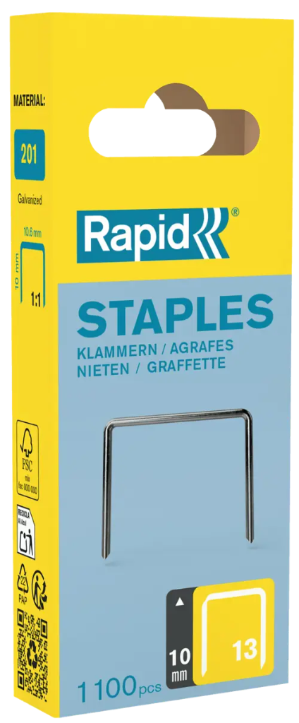 NIETEN 13/10MM GALV. NARROW BLIS 1.1M 40109521 RAPID
