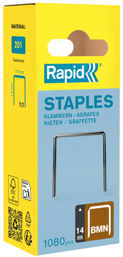 NIETEN BMN/14MM GALVANISEERD NARROW BLIS 1.08M 40109559 RAPID
