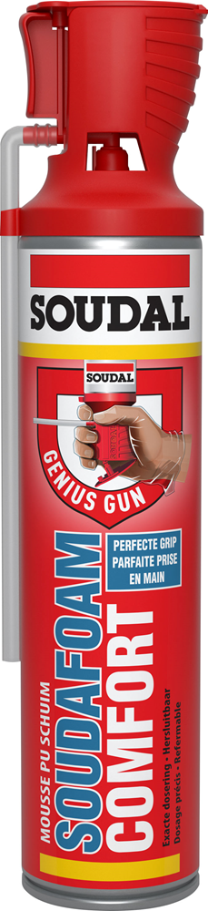 SOUDAFOAM COMFORT PU-SCHUIM 600ML 123777 SOUDAL