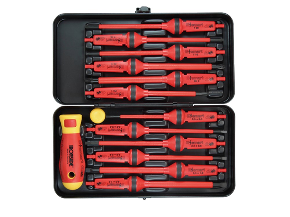 KOFFER SCHROEVENDRAAIERS SMART VDE - 14 STUKS IR12