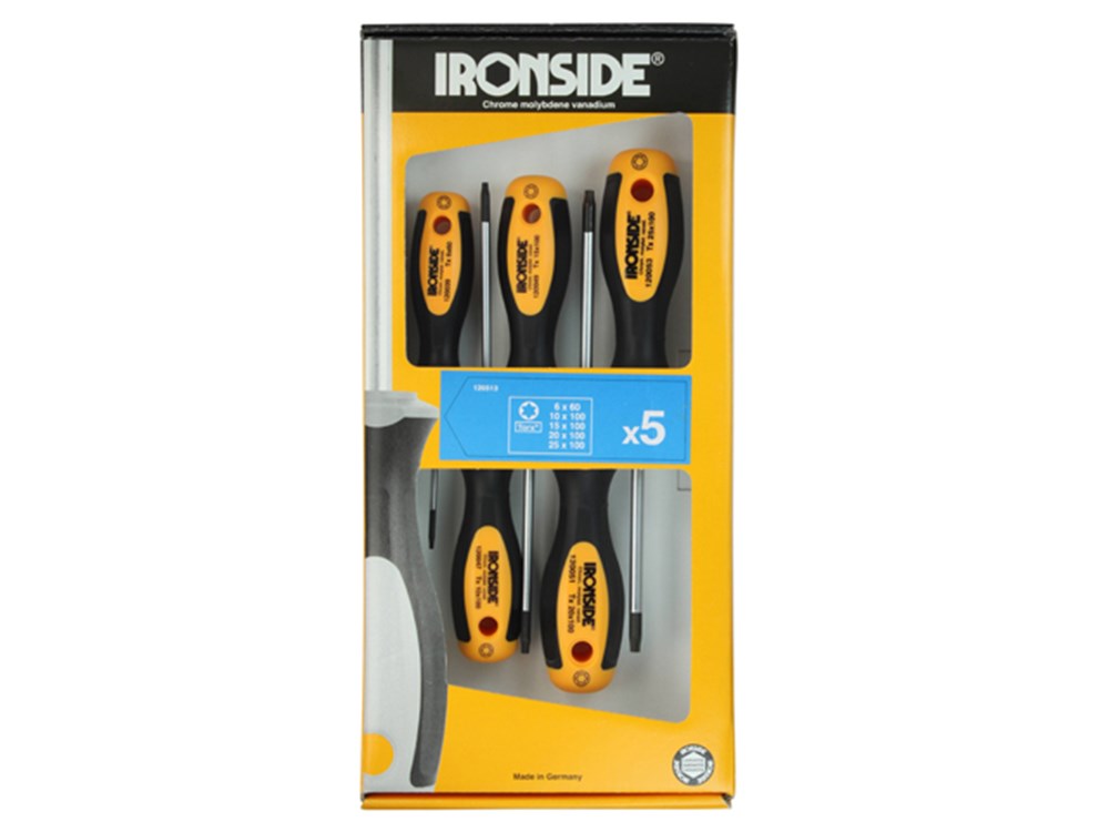 SCHROEVENDRAAIER TX ROND BLAD SET 5 STUKS IR120513