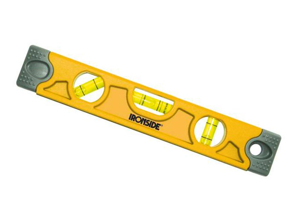 WATERPAS PLASTIC MAGNETISCH 23CM IR152218 IRONSIDE