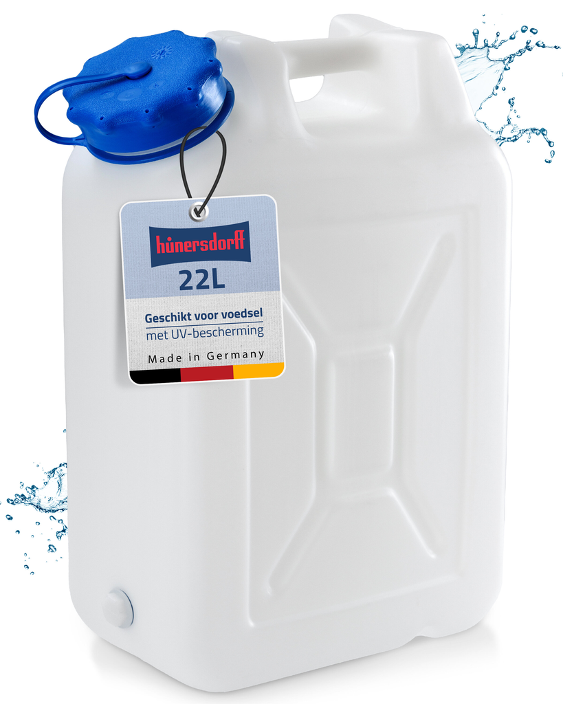 HUNERSDORF WATER JERRYCAN 22L 8182  REF:DHR02533 