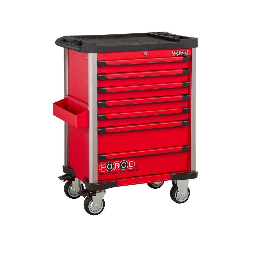 GEREEDSCHAPSWAGEN 7 LADEN ROOD FOR 10217R FORCE