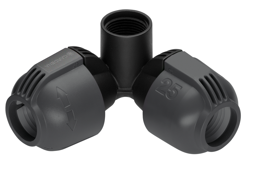 SPRINKLER HOEKSTUK 25MM X 3/4'' BINNENDRAAD REF:02764-20 GARDENA