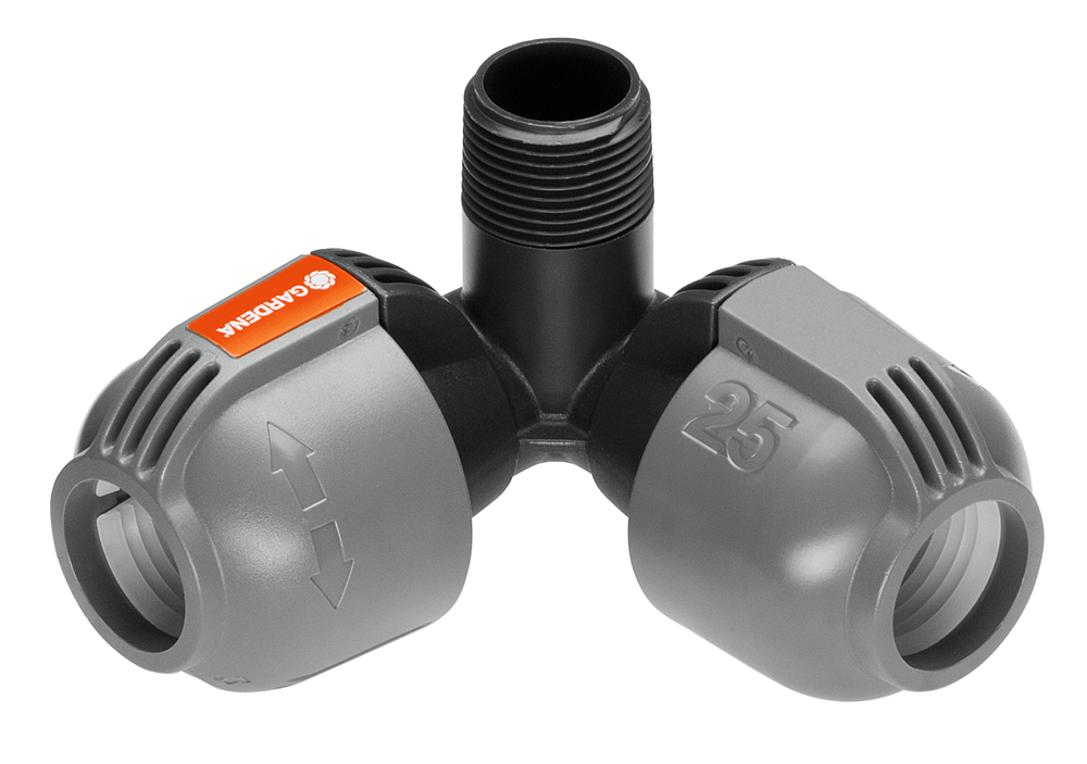 L-VERBINDINGSSTUK 25MM X 3/4'' BUITENDRAAD REF:027