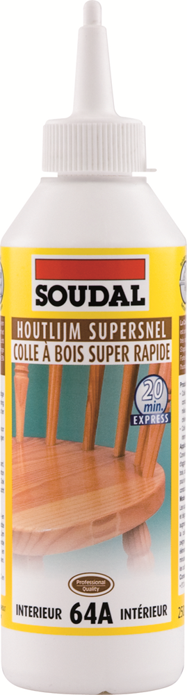 SUPERSNELLE HOUTLIJM 64A 250GR REF:100055 SOUDAL