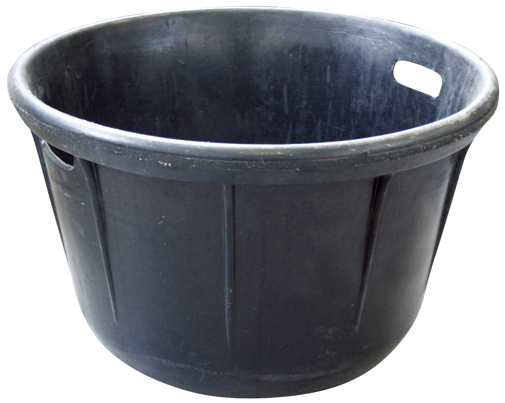 GEVULKANISEERDE RUBBEREN KUIP - 45L REF:GB 450000