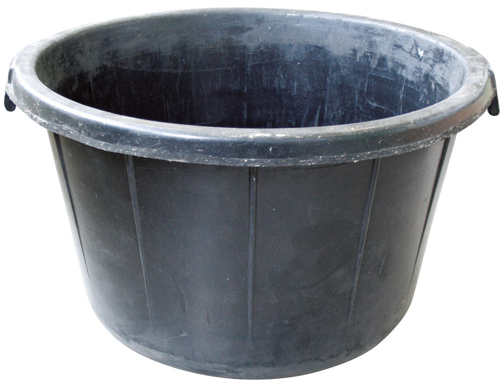 GEVULKANISEERDE RUBBEREN KUIP - 85 L REF:GB 850010