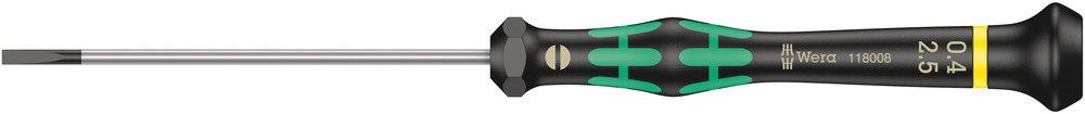 SCHROEVENDR. 2035 0.40x2.5x80 KF-MICRO 118008 WERA