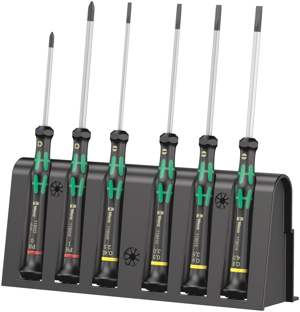 SCHROEVENDRAAIERSET 2035/6 B MICRO 6ST REF:WER05118152001 WERA