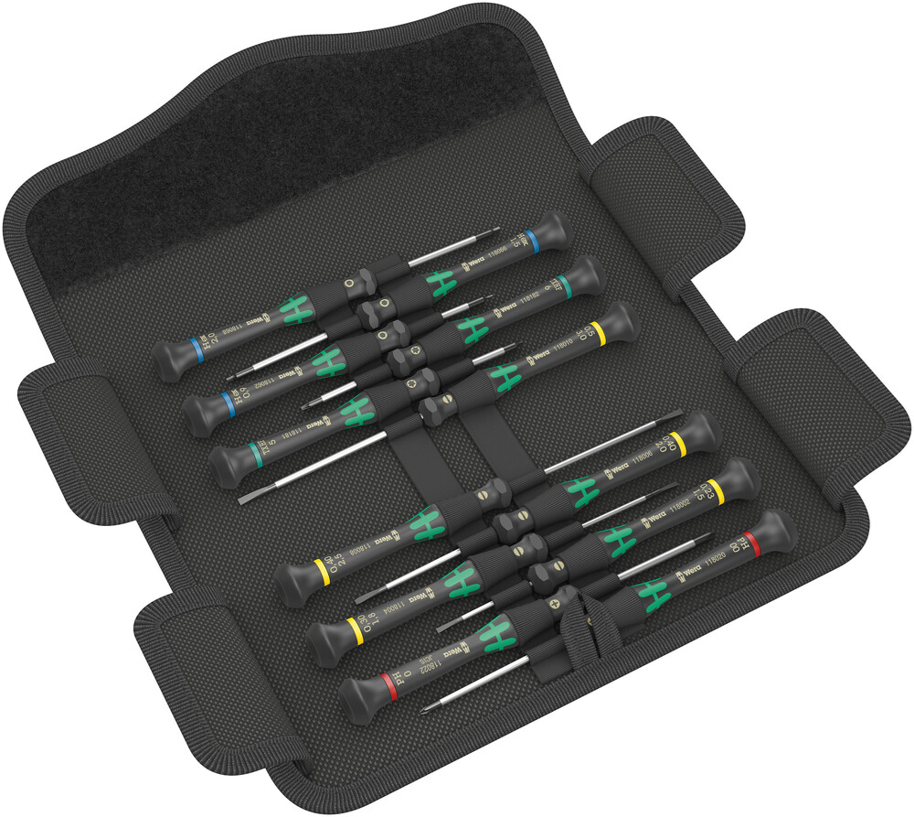 SCHROEVENDRAAIERSET KF MICRO SB 12ST 73675 WERA