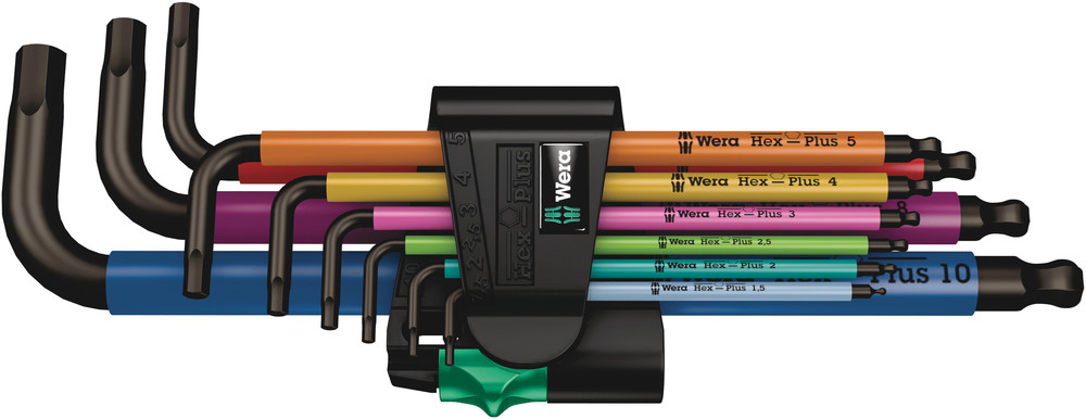 950 SPKL/9 SM N MULTICOLOR L-KEY SET REF:WER05073593001 WERA