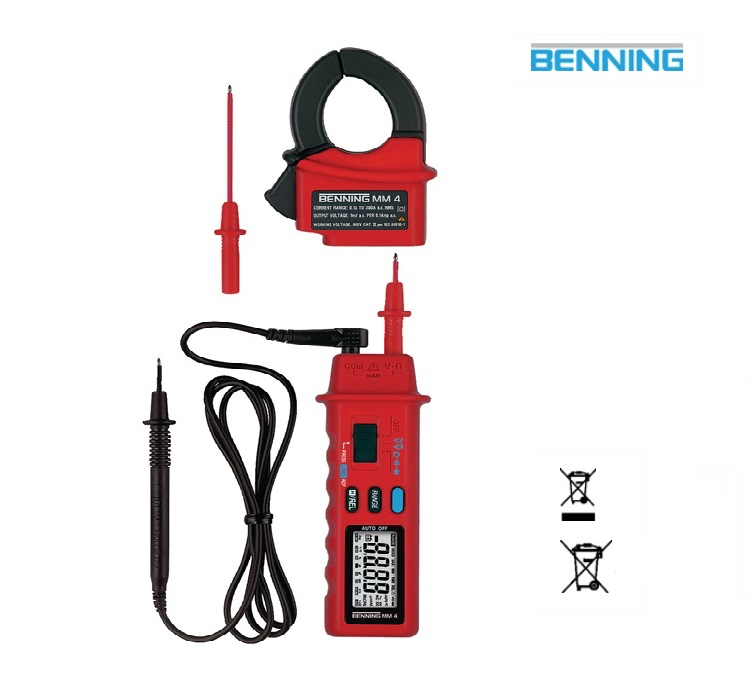 DIGITALE MULTIMETER MM 4 REF:044073 BENNING