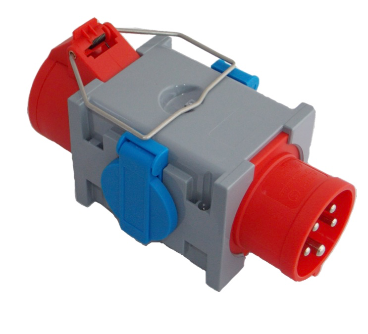 MINI VERDEELKAST 16A + 2X 220V REF:301001