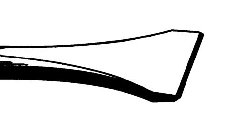 VLAKBEITEL 40 MM ZESKANT 11MM SS40 RODCRAFT