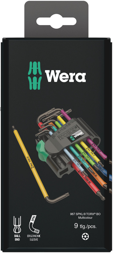 967 SPKL/9 TX-BO SB MULTICOLO REF:73599 WERA