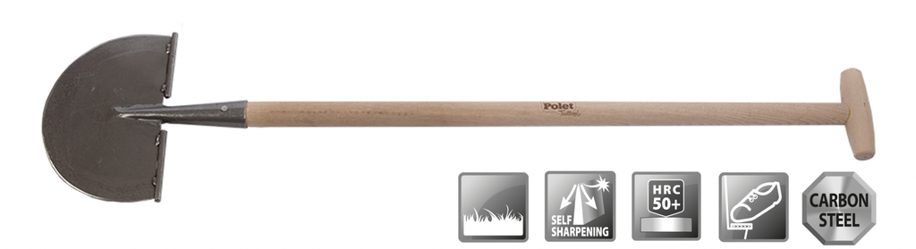 TRADITIONAL GRASKANTSTEKER 25CM ROND T-ST 95CM REF:PT045001 POLET