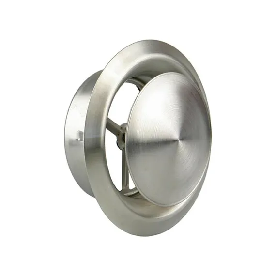 AFZUIGVENTIEL INBOUW 636 Ø150 INOX REF:10873 RENSON