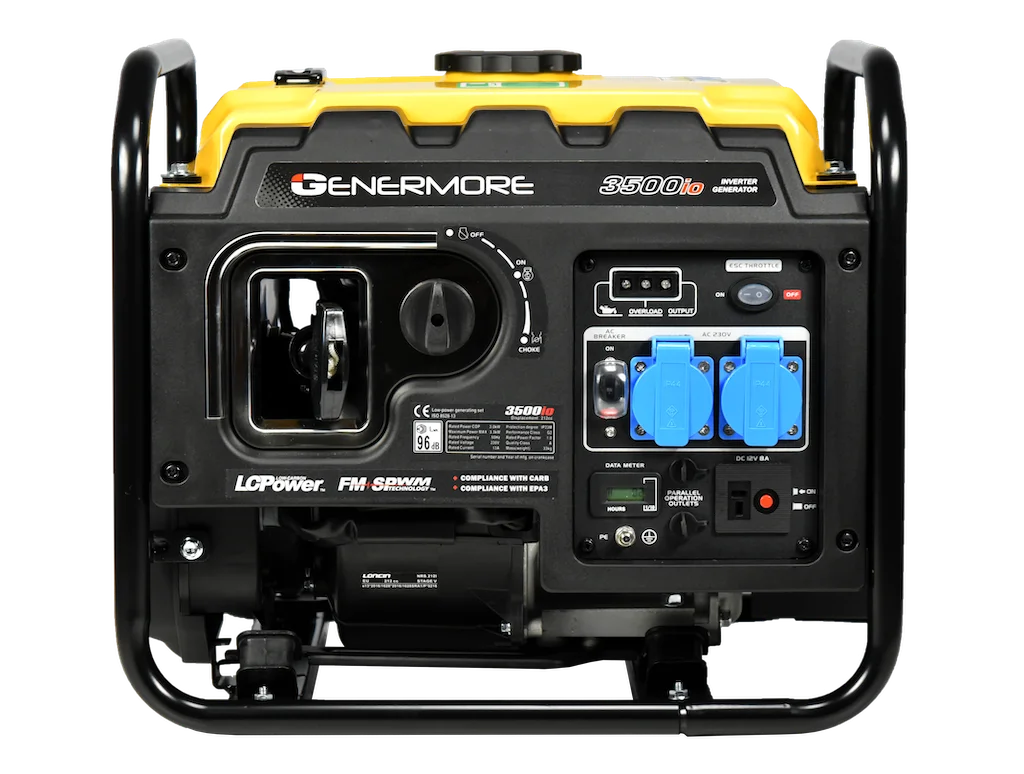 STROOMGROEP / GENERATOR BENZINE INVERTER 3.5KVA 3200W LC3500IO GENERMORE