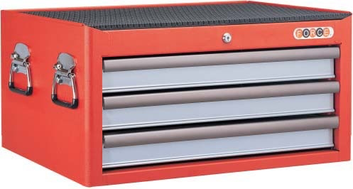 GEREEDSCHAPSKOFFER 3 LADEN ROOD REF:FOR 50223R FORCE