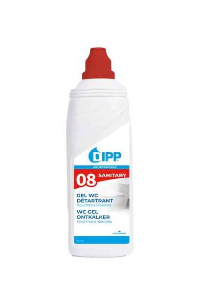 DIPP N°08  WC GEL ONTKALKER 750ML REF.4471897 DIPP