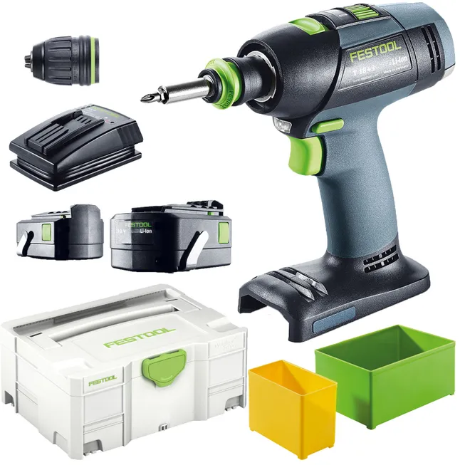 ACCUSCHROEFBOOR T 18+3 LI 5.2 PLUS REF:564567 FESTOOL