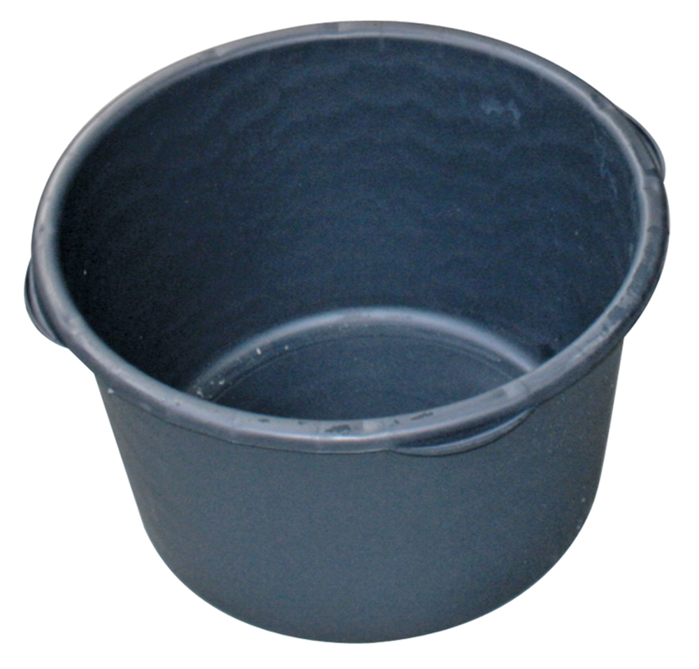 MORTELKUIP ROND PE 65L ZWART REF:HP 65033