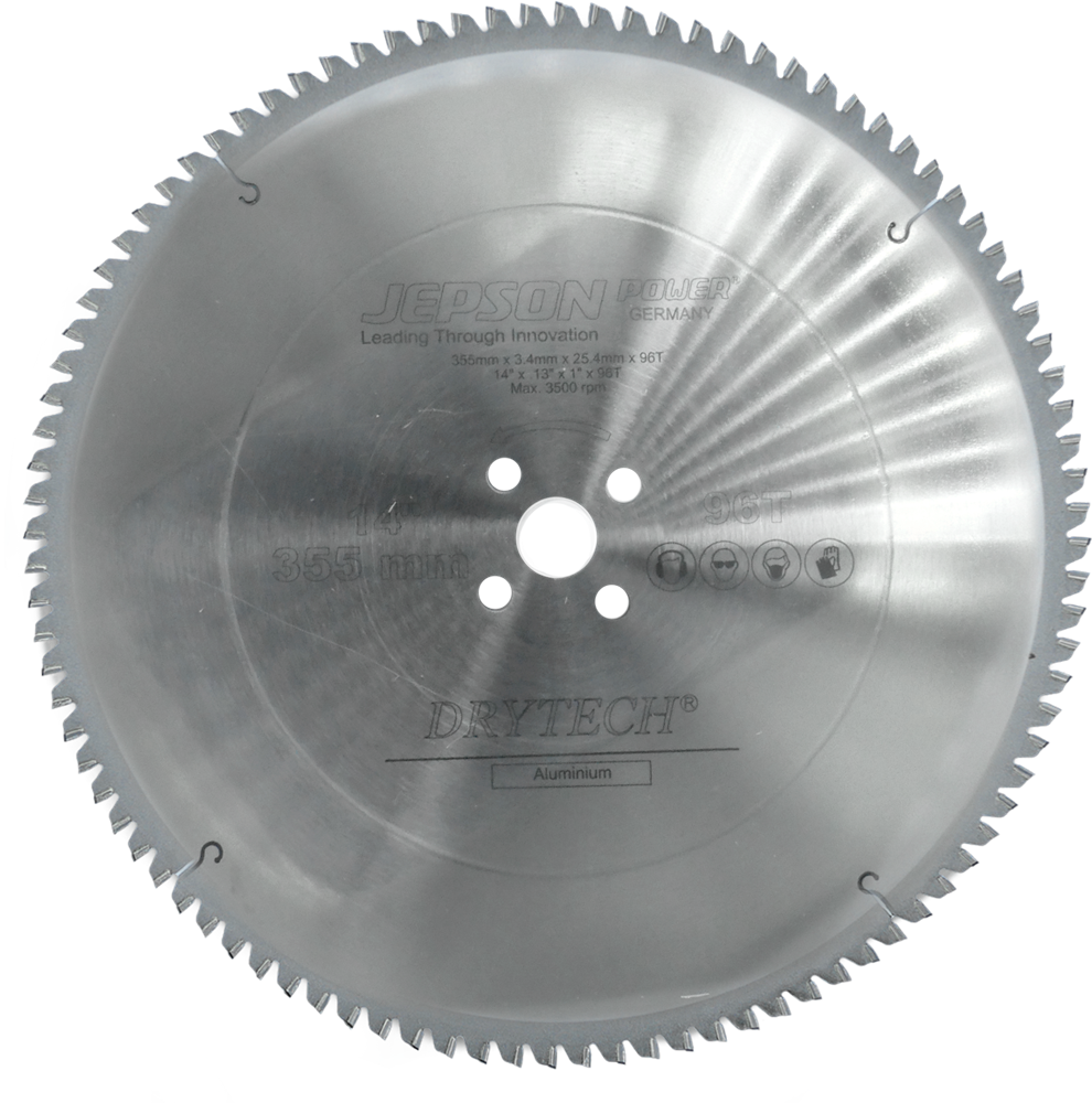Drytech® HM-zaagblad Ø 355 mm / 96T voor aluminium