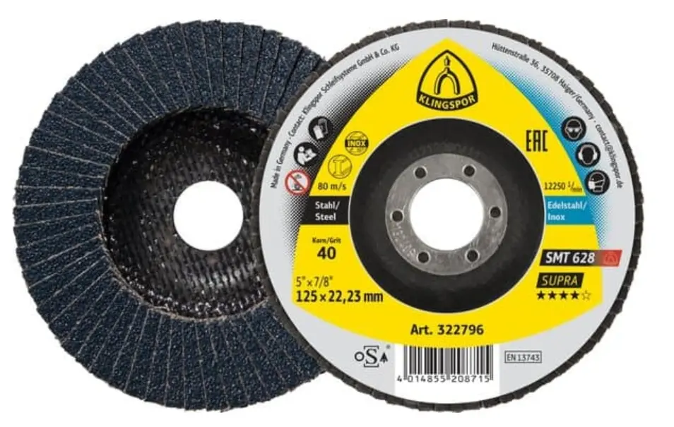 VLAKLAMELLENSCHIJF TE/SUPRA/SMT628/CS461X/120/N/GE REF:322800 KLINGSPOR