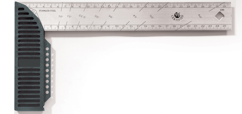 SCHRIJFHAAK VR SCHRIJNWERKER RVS 400MM IR100326 REF:372140 IRONSIDE