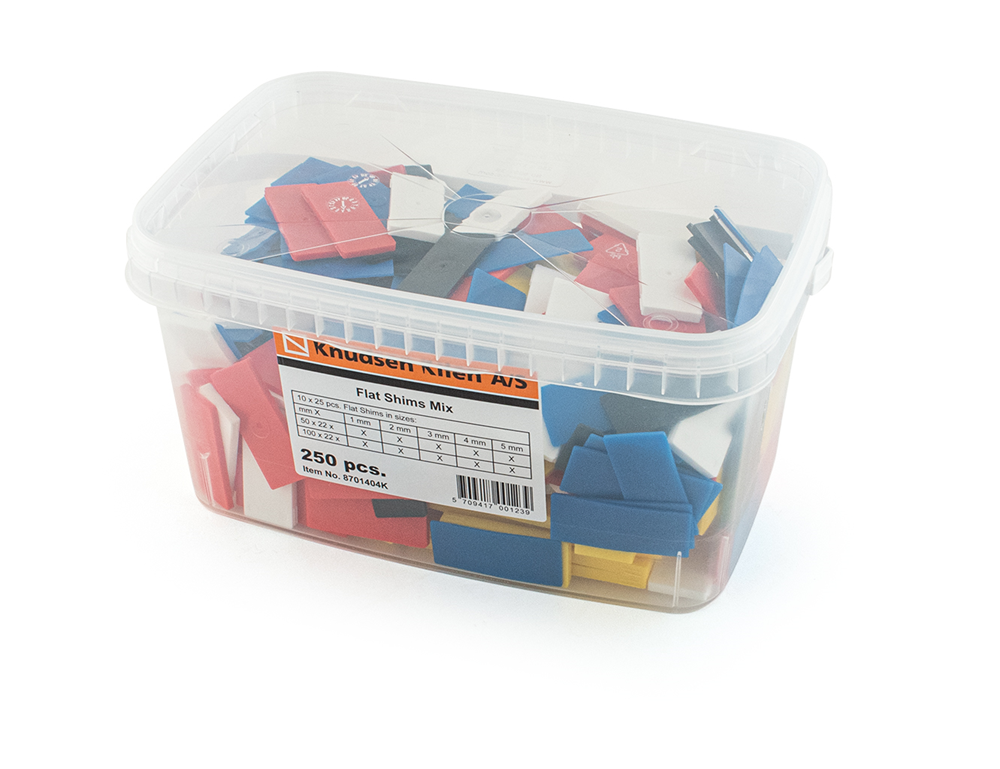 PLATTE SPIEËN MIXED PACK 250ST REF:KN 8701404K KNUDSEN