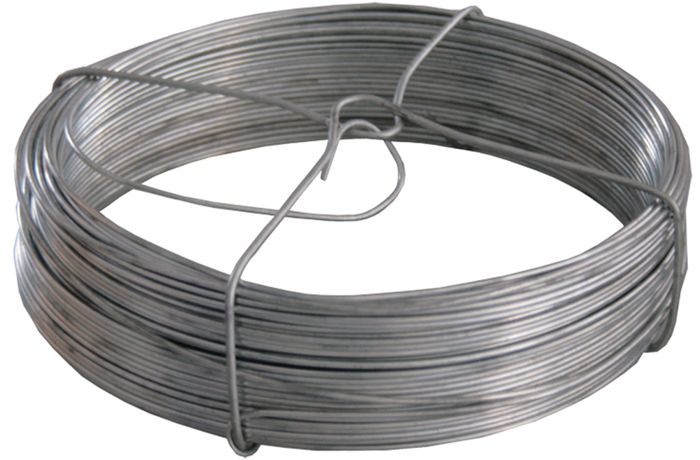 BINDDRAAD VERZINKT Ï0.7MMX100M REF:KO 360800 SOLID