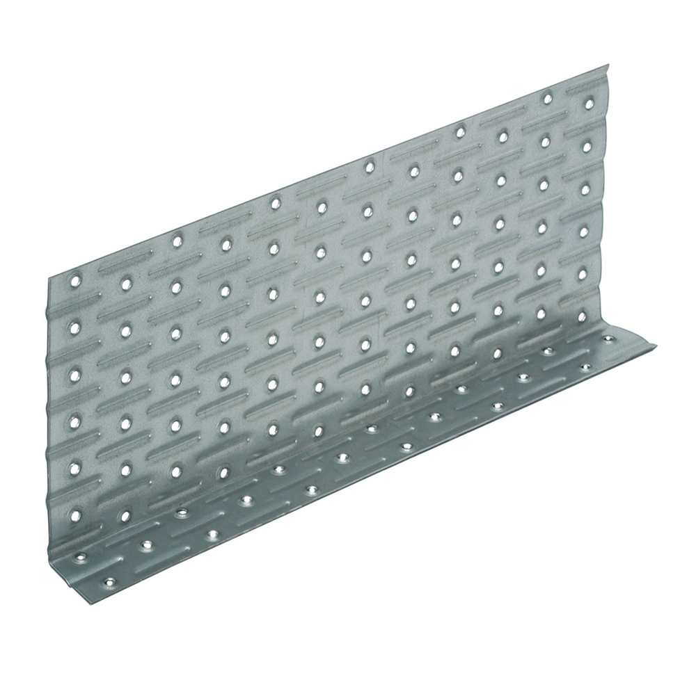 NAGELPLATEN MET HOEK. VERZINKT 300X120X30MM 1-8312