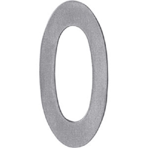 HUISNUMMER RVS ONZICHTB BEV. NR. 0 S-8760-31-0