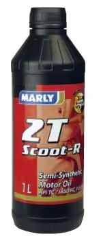2T SCOOT-R MOTOR OIL SEMI SYNT. 1L REF:8810002000 MARLY