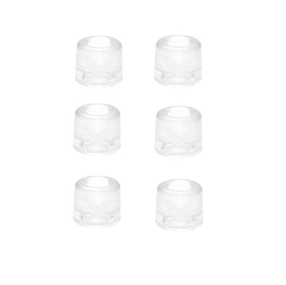 GELUIDDEMPERS ZELFKLEVEND TRANSPARANT 9ST/PC-22.3MM 1-1605