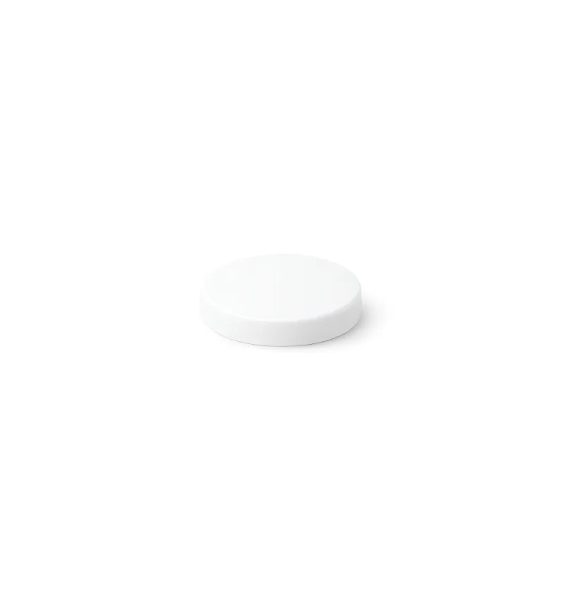 ANTI-SLIPKUSSENTJES ROND. WIT 12ST-20MM REF:1-1610-1-20-12
