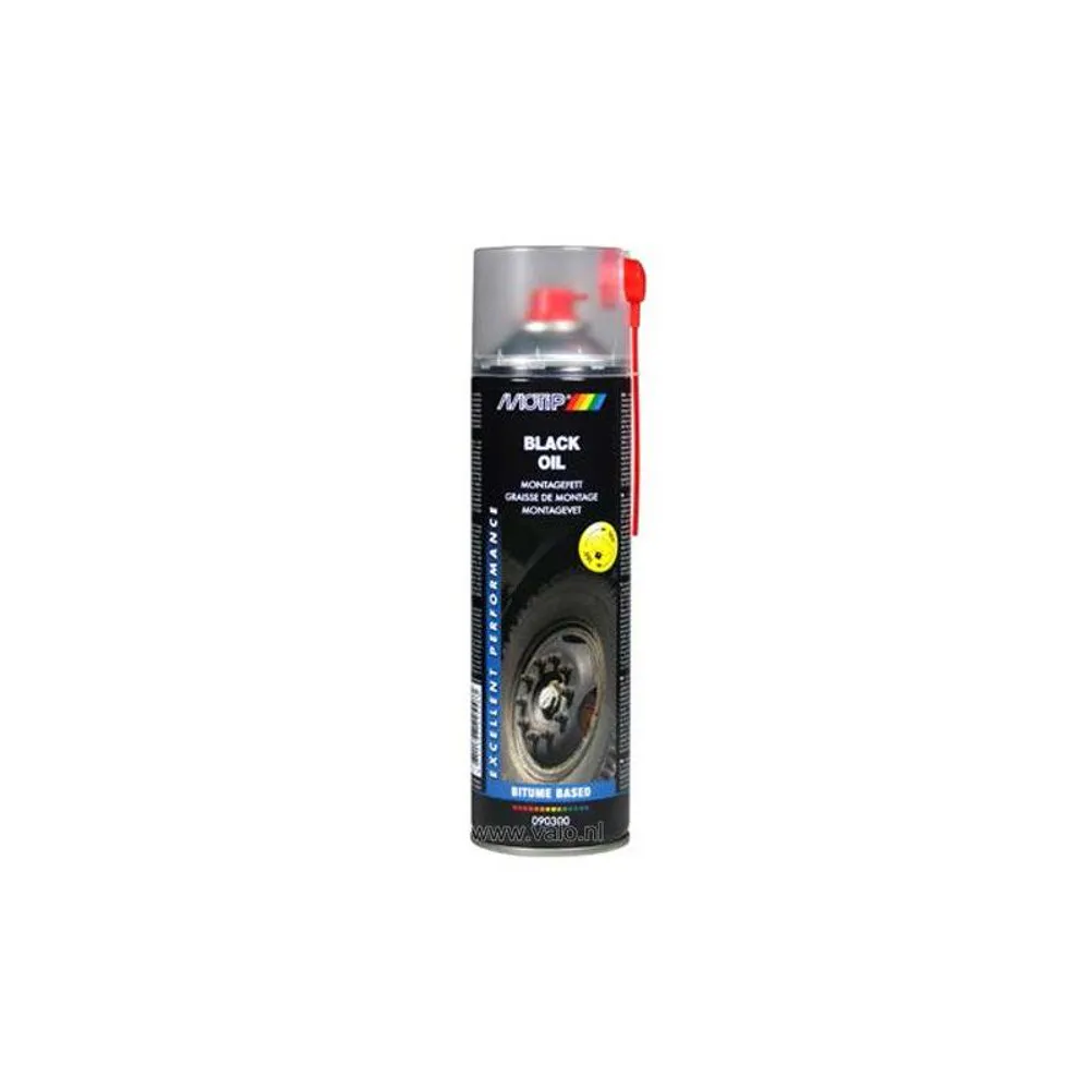 MOTIP ZWART MONTAGEVET 500 ML REF:MOT090300 MOTIP