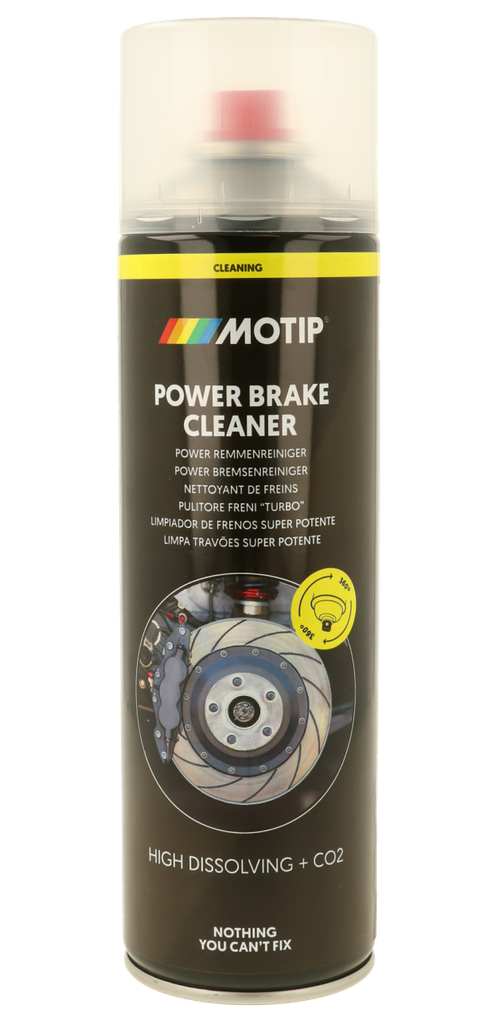 MOTIP POWER BRAKE CLEANER 500 ML REF:MOT090563 MOTIP