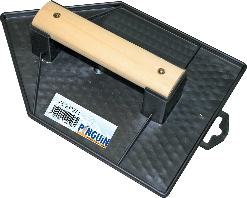 SCHUURBORD GEPUNT ZWART POLYSTYREEN 270X180MM PL 2