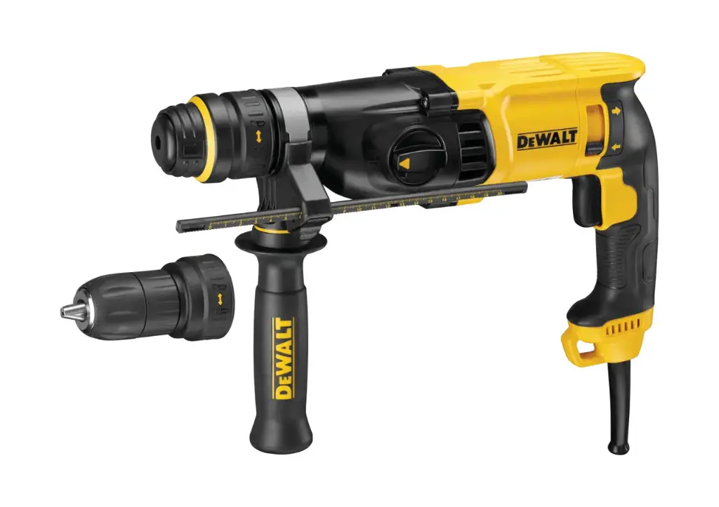 COMBIHAMER  800W SDS+; 26MM + SNELBOORHOUDER REF:D25134K-QS DEWALT